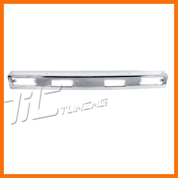 83-86 nissan 720 assembly 2wd chrome steel bumper face bar front 2 wheel drive