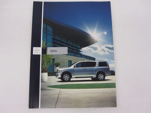 2004 infiniti qx56 suv 2wd 4wd original sales brochure dealer catalog