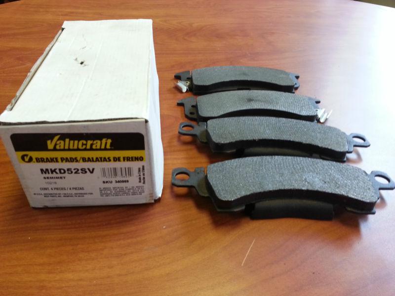 Valucraft  brake pads, front-metallic disc brakes, 93-95 g10, g20 chevy gmc van