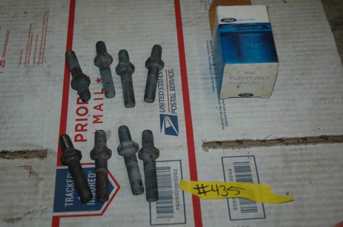 Nos ford boss 302 engine rocker studs (8 studs) c9zz6a527a (#435)