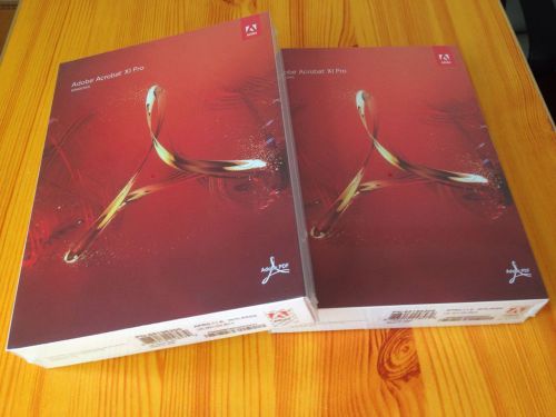 Adobe acrobat xi pro (dvd) (1 user/s) full windows-mpn: 65195200