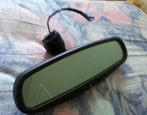 1998-2008 acura tl rl cl mdx rsx tsx rearview mirror donnelley w/mount base