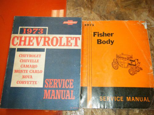 1973 chevy camaro chevelle el camino corvette impala monte carlo service manuals