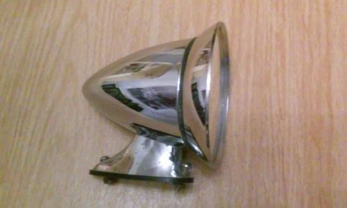 1960&#039;s bullet chrome sports mirror - jaguar mg triumph austin healey merecedes