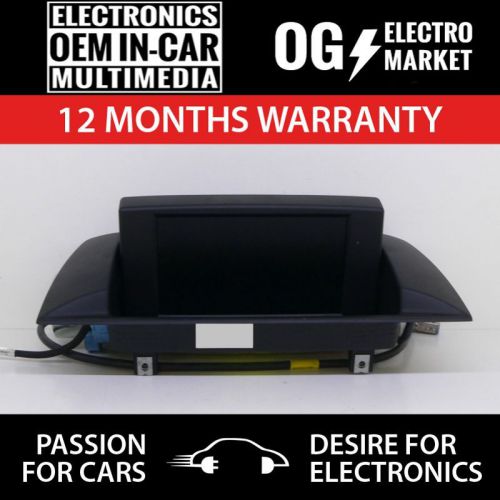 Bmw 1 e81 e82 e87 central info display navi gps lcd flap 6.5 a2c5328297 9166279