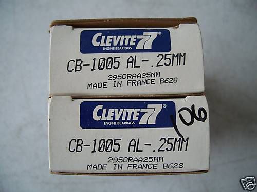 Renault alliance encore 1.3 1.4 bearings cb1005al .25mm