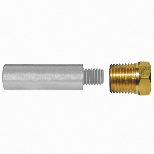 New tecnoseal tec-e5-c e5 pencil zinc w/brass cap