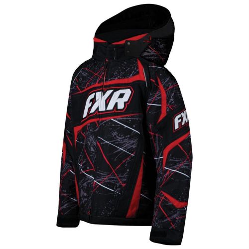 Fxr youth child kids helix red laser warm winter snow jacket - size 2 -new