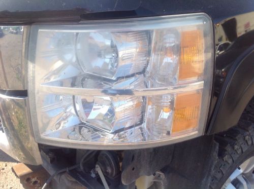 2008 chevrolet silverado 3500 v8 6.6l crew cab left headlight