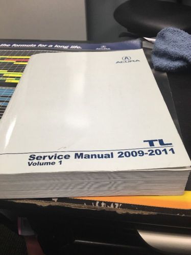 2009-2011 acura tl service manual