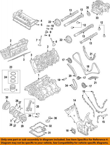 Porsche oem 11-15 panamera-engine oil pan gasket 94610727521