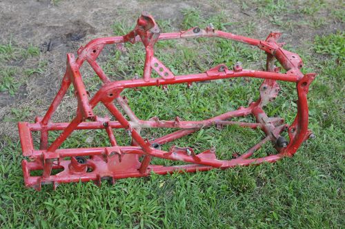 Honda trx 400ex frame chassis red 1999