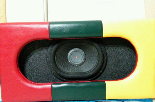 Boston acoustics spg 555 in custom rasta box.