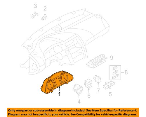 Audi oem 2008 q7 cluster switches-cluster assembly 4l0920950ex