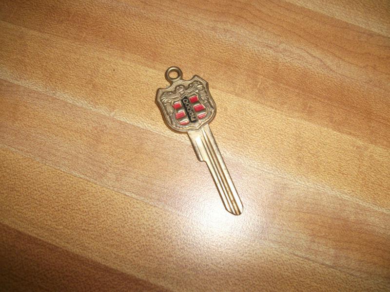  vintage dodge gold plated crest key blank