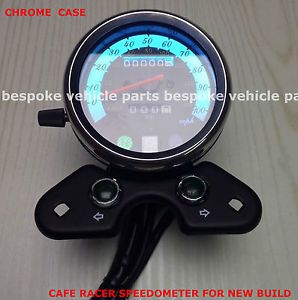 Tachometer odometer led honda suzuki yamaha cg cl cb gn meter 5 colors backlit