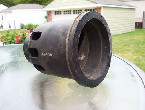 Salisbury transom mount marine engine muffler boat exhaust