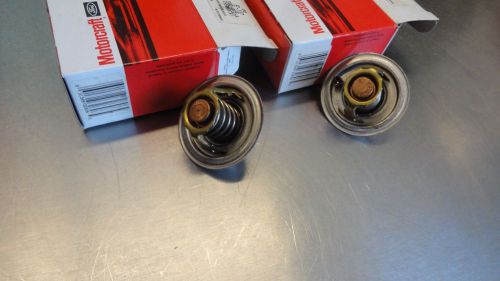 Dealership nos ford motorcraft rt-1107 f5dz-8575-a (2) engine coolant thermostat