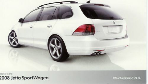 2008 volkswagen jetta sportwagon postcard