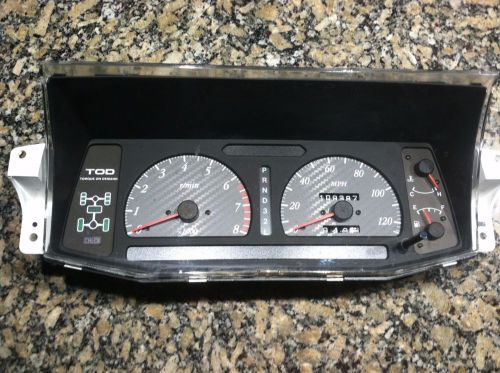 99 00 01 isuzu vehicross dash gauge instrument gauge cluster 109k oem