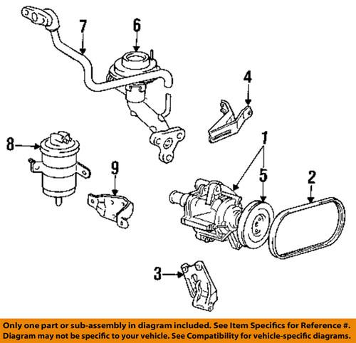 Toyota oem 993642086083 v-belt/fan belt/accessory drive belt