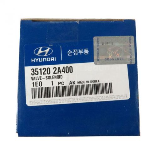 Hyundai genuine valve solenoid 351202a400