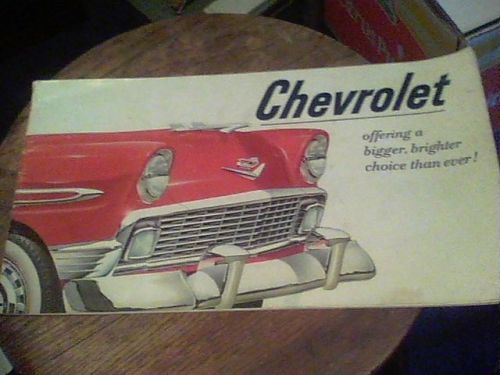 1956 chevrolet brochure s28