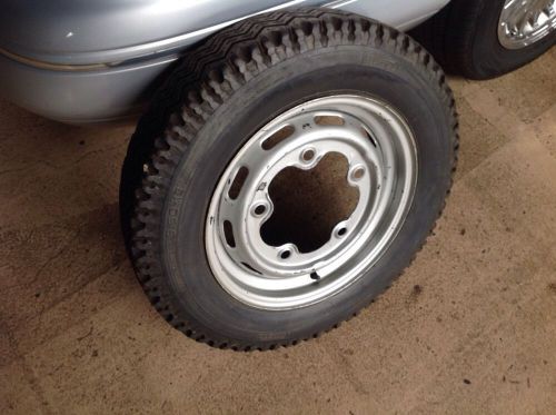 Vintage vw 15&#034; rim with vintage pirelli tire