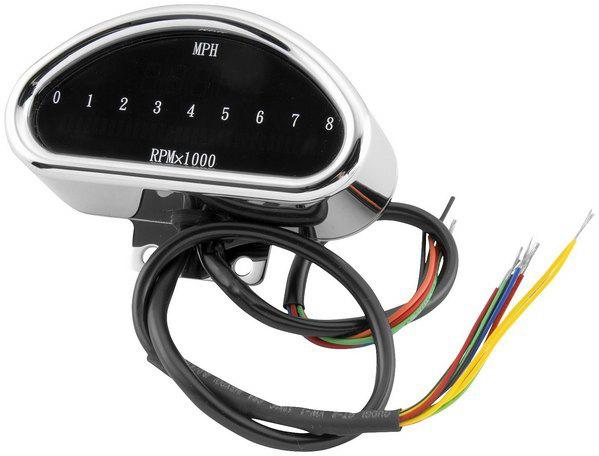 Bikers choice digital speedometer/tachometer for harley 94-10