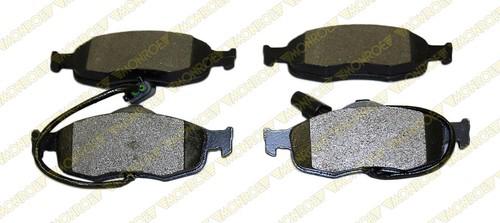 Monroe dx801a brake pad or shoe, front-monroe dynamics brake pad