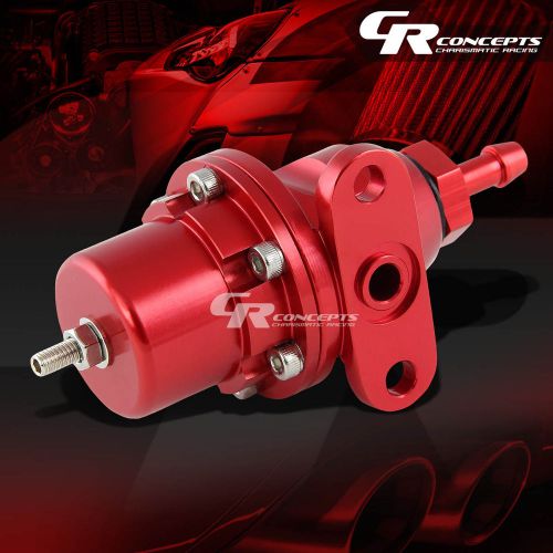 For honda acura b16 b18 f20 red jdm adjustable billet fuel pressure regulator