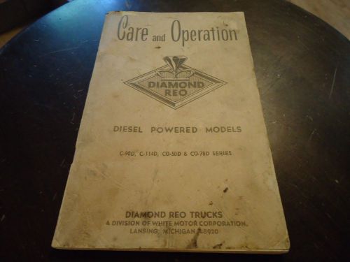 1969 diamond reo diesel truck owners manual-c90d c114d co50d co78d