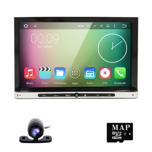 7&#034; car dvd cd player gps satnavi touchscreen radio usb bt dvb-t tv mirror link