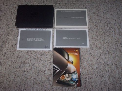 2008 infiniti m35 m45 m 35 45 factory owner&#039;s owners user manual book set