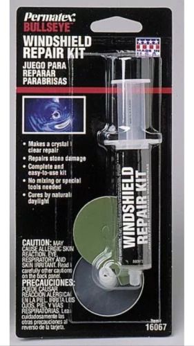 Permatex 16067 bullseye windshield repair kit - free shipping