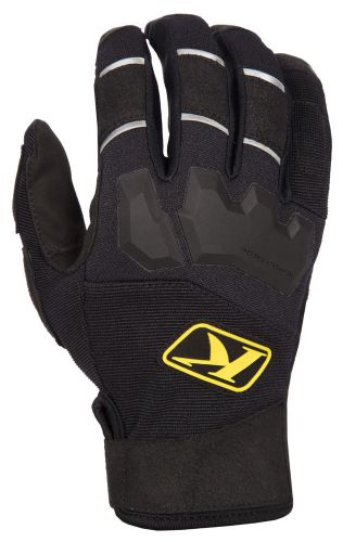 Klim black mens dakar snowmobile gloves snocross 2017