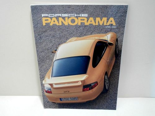 Porsche panorama magazine april 2003