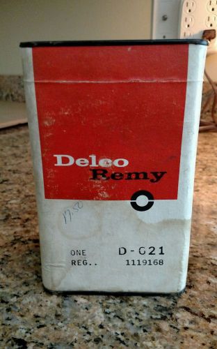 Delco remy voltage regulator d621 1119168 ,62 corvette 56-62 gmc chevy truck