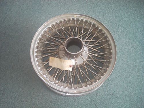 Vintage jaguar xke chrome wire wheel xa472