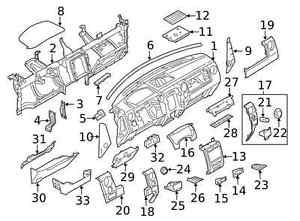 Genuine 2011-2014 ford f-150 side panel bl3z-1504338-ca