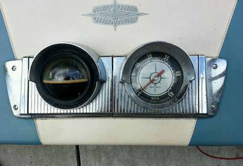 Thompson/aqua meter compass-speedo cluster