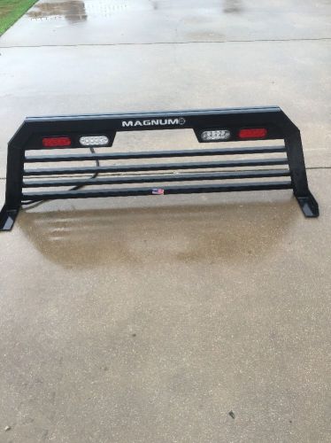 Headache rack 2012 dodge truck toolbox ladder cab protector bed rails