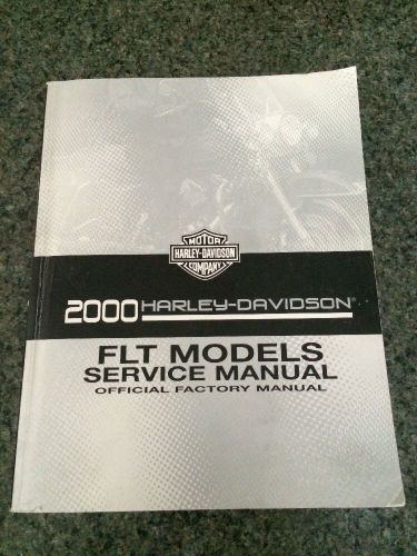 2000 harley davidson flt models /  service manual / 99483-00a