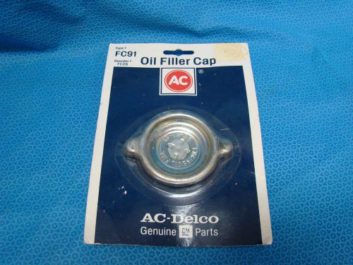 Delco fc-91 oil cap 2506046 camaro firebird corvette 305 350 v8 usa fc2 nos usa