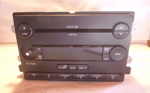 07 mercury montego ford five hundred radio 6 cd mp3 7g1t-18c815-ba c57126 cp