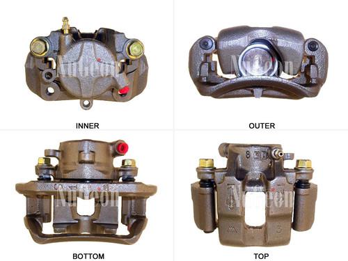 Nugeon 22-01554r front brake caliper-reman semi-loaded caliper sold exchange