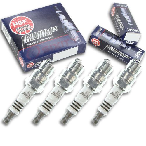 4pcs volvo penta 8.2l gsi efi ngk iridium ix spark plugs inboard series kit jl