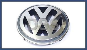 New genuine volkswagen vw front grille emblem chrome oem + 1 year warranty