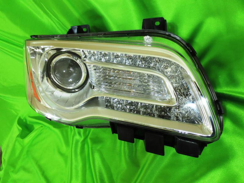 11 14 chrysler 300 right halogen headlight 68042150ac insurance quality j3-16