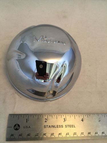 Used mb motoring metal wheel center hub chrome c350-v mb190 4.25&#034;